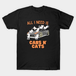Cars n Cats T-Shirt